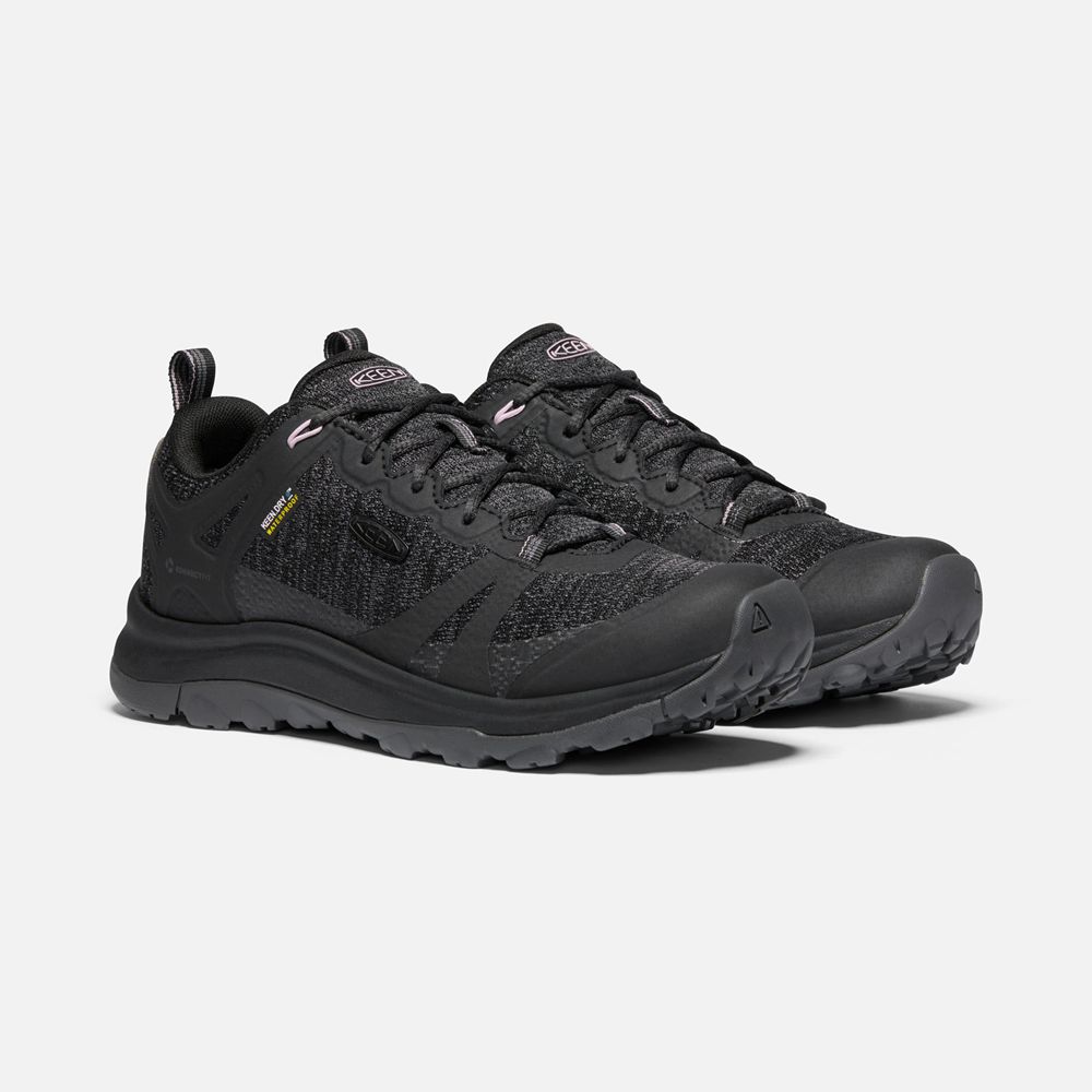 Keen Sneakers Dam Svarta - Terradora Ii Waterproof Shoes - 764951UCP
